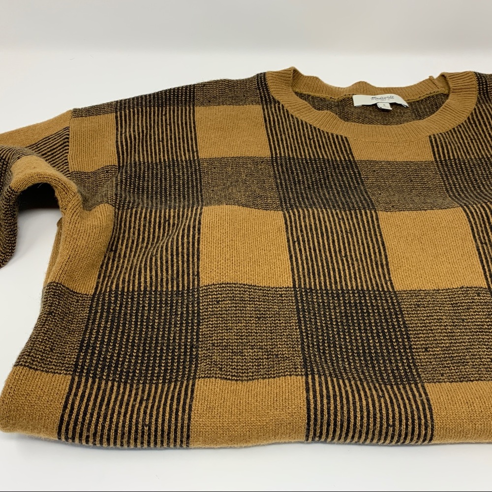 Madewell Inkcheck Plaid Sweater